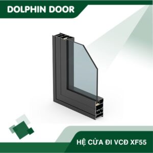 Cửa đi vách cố định XF55