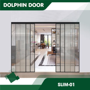 Cửa đi xếp trượt Slim Dolphin Door