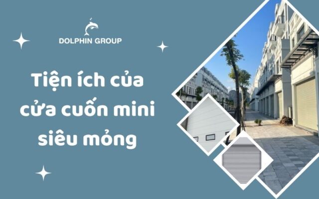 cửa cuốn mini siêu mỏng