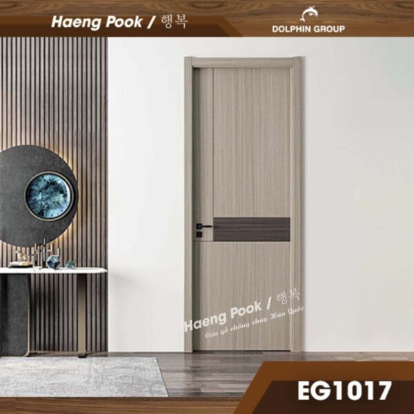 Cửa gỗ chống cháy Haeng Pook EG1017