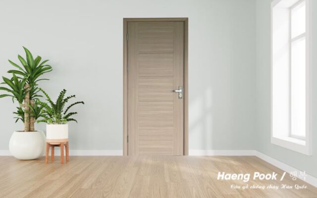 Cửa gỗ công nghiệp chịu nước Haeng Pook MDF01