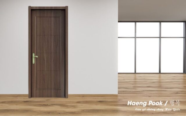 Cửa gỗ công nghiệp chịu nước Haeng Pook MDF05