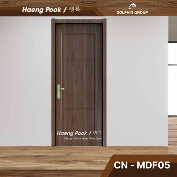 Cửa gỗ công nghiệp chịu nước Haeng Pook MDF05