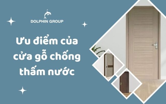 Cửa gỗ chống thấm nước