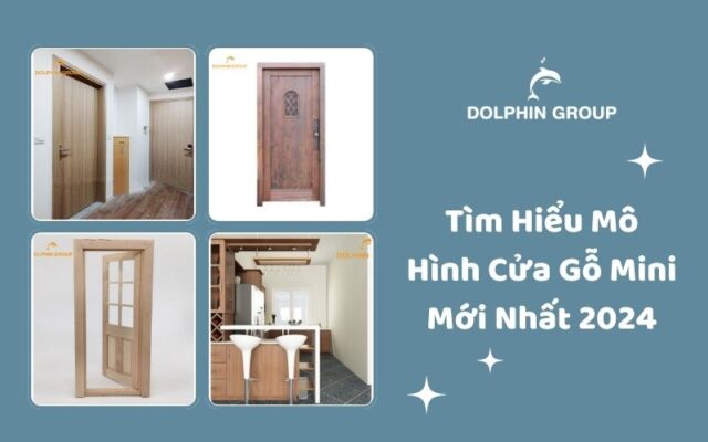 Mô hình cửa gỗ mini