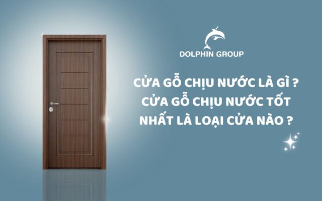 cửa gỗ chịu nước