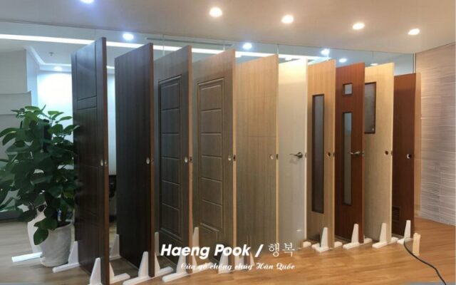 Cửa nhựa composite chống cháy Haeng Pook