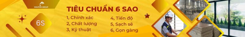 Tiêu chuẩn 6s làm việc tại nhà máy sản xuất