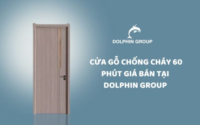 Cửa gỗ chống cháy 60 phút