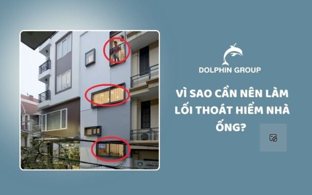 Vì sao cần nên làm lối thoát hiểm nhà ống