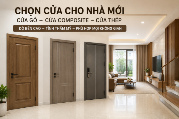 Chọn cửa cho nhà mới