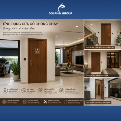Giải pháp cửa gỗ chống cháy 