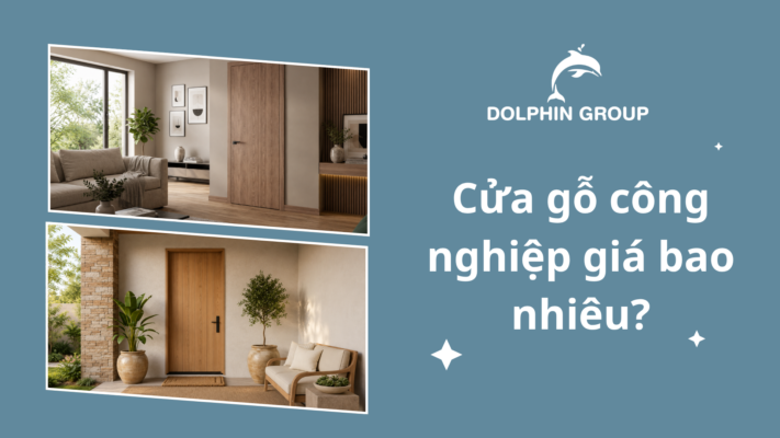 Cửa gỗ công nghiệp giá bao nhiêu?
