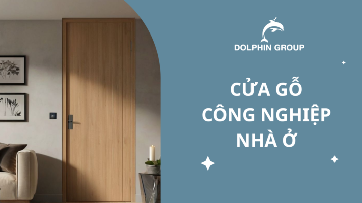 Cửa gỗ công nghiệp nhà ở